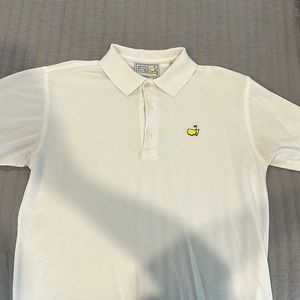 Masters white polo size small